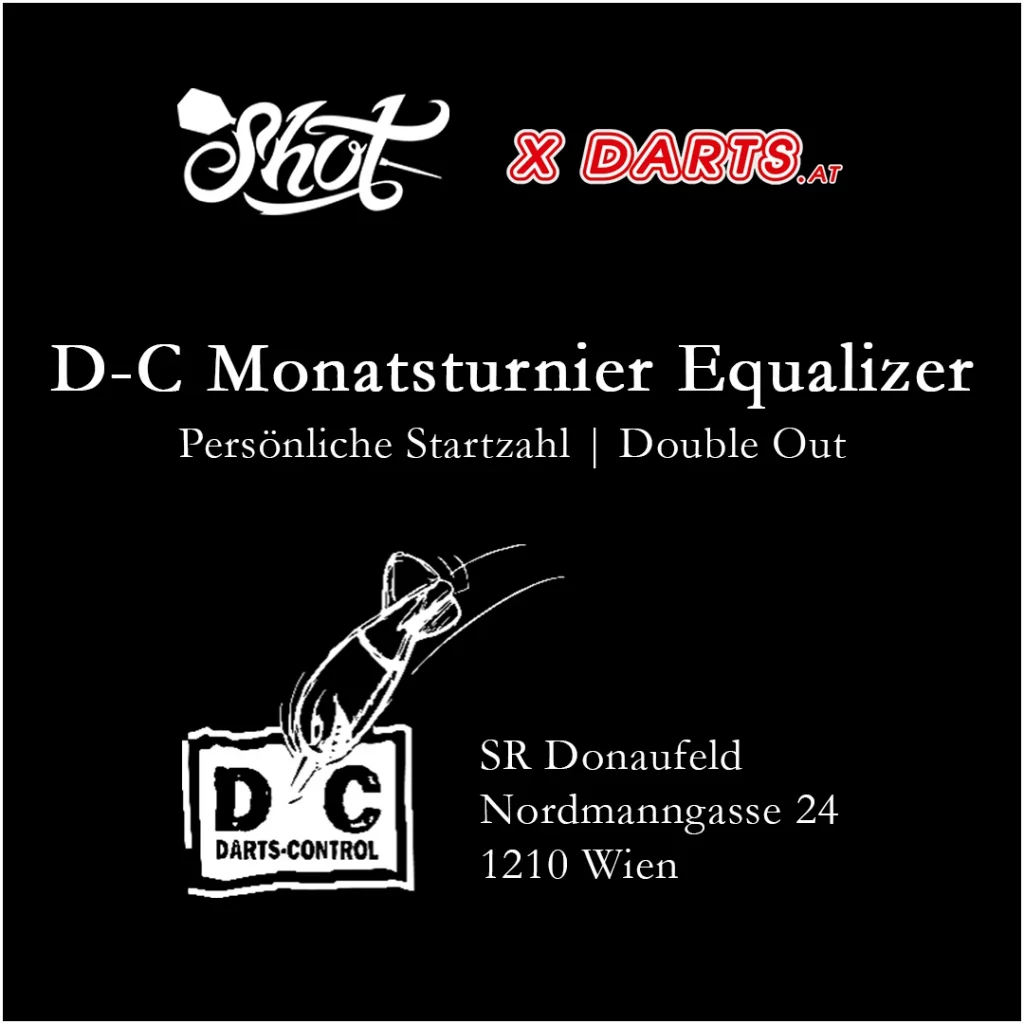 Monatsturnier Equalizer DC Darts-Control