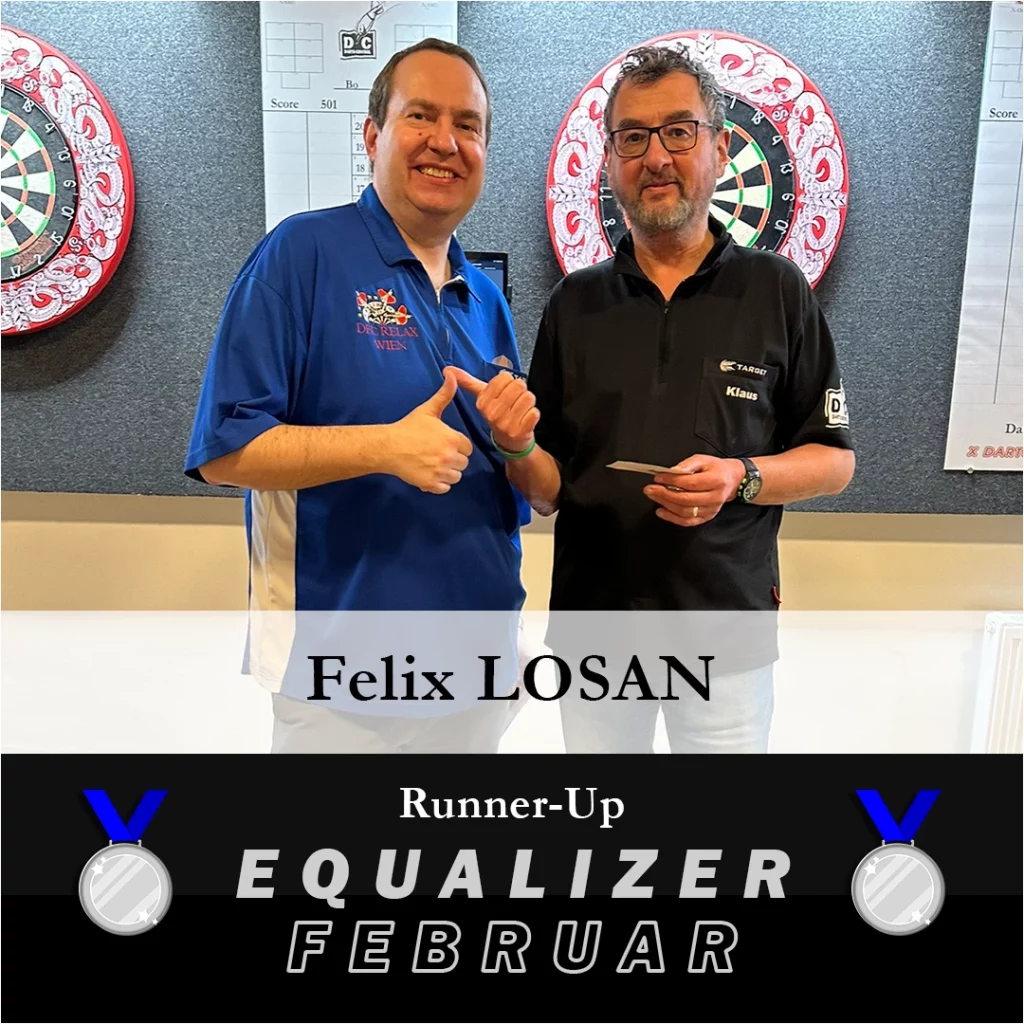 Equalizer Runner-up Feburar Felix Losan
